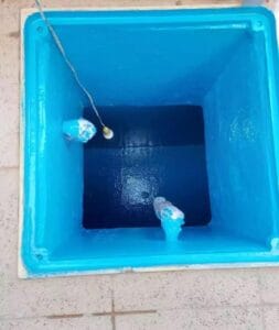 مادة عزل خزانات مياه بالرياض مقاومة للطحالب والبكتيريا.