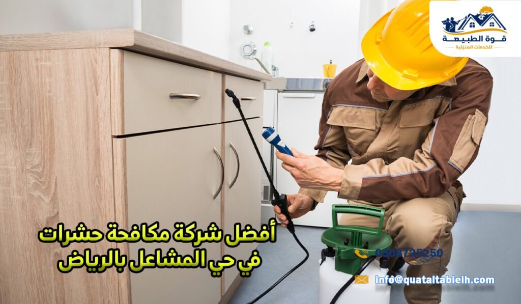 أفضل شركة مكافحة حشرات في حي المشاعل بالرياض