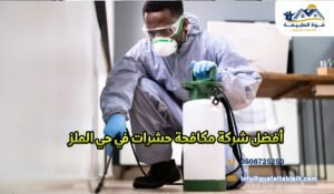 أفضل شركة مكافحة حشرات في حي الملز