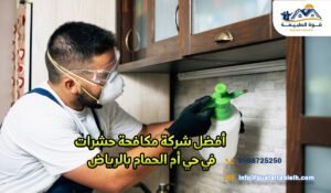 أفضل شركة مكافحة حشرات في حي أم الحمام بالرياض